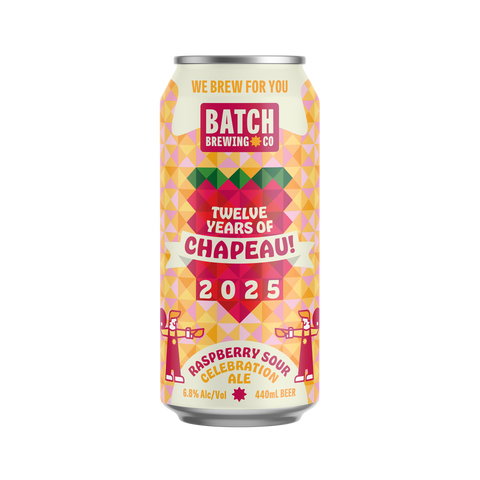 Chapeau Raspberry Sour Celebration Ale