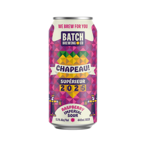 Chapeau Superior Raspberry Imperial Sour Ale